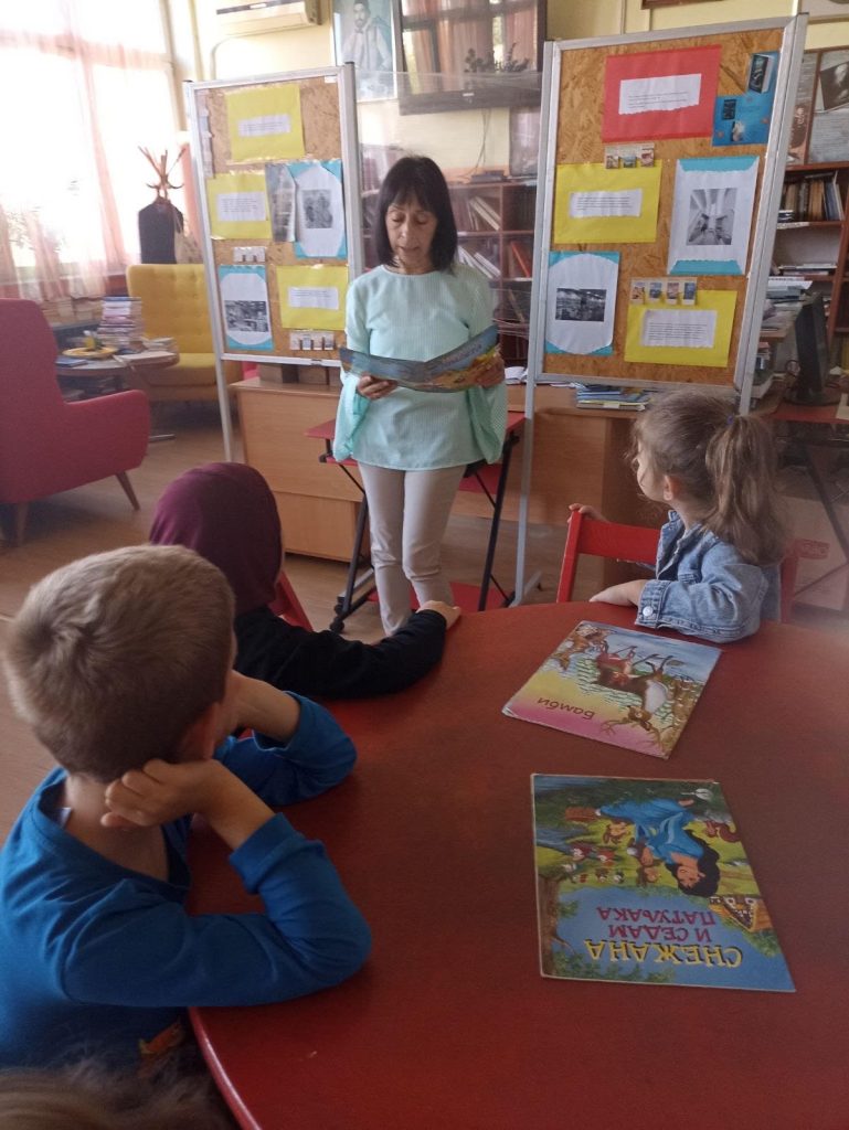 Предшколци у библиотеци